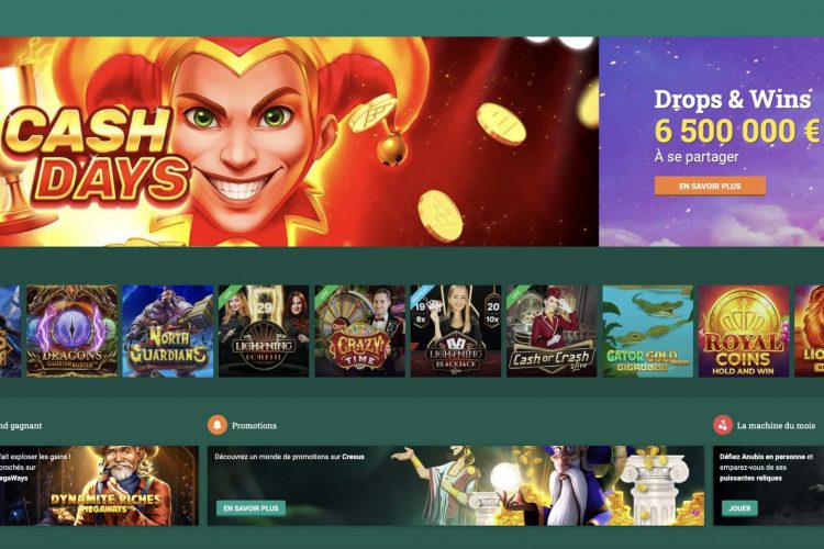 Notre avis et test du Cresus Casino