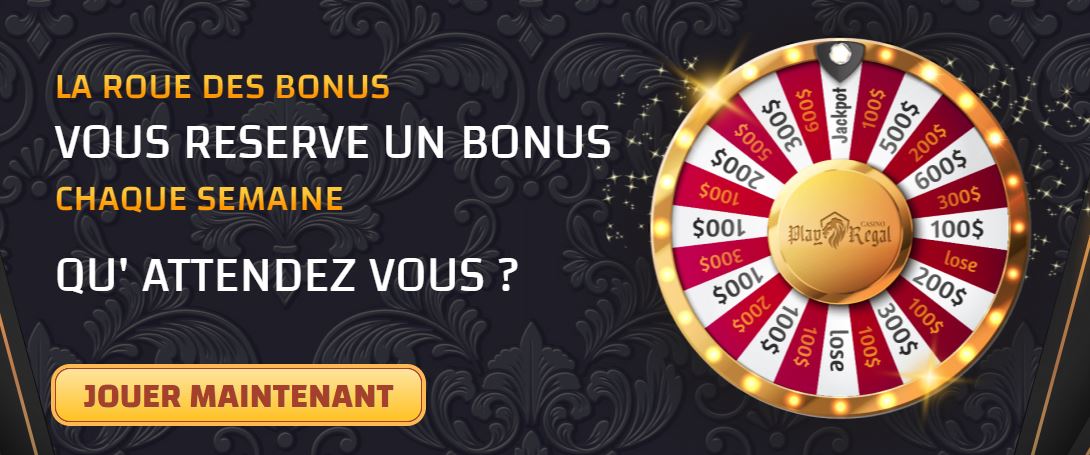 play regal casino bonus